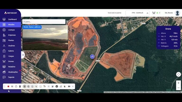 SIMA da Aeroscan: o software de gestão de drones que integra operações e maximiza a segurança