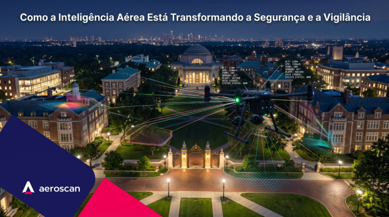 Como a Inteligência Aérea Está Transformando a Segurança e a Vigilância